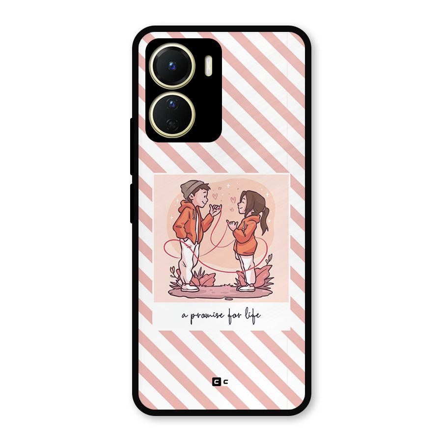 Promise For Life Metal Back Case for Vivo Y16
