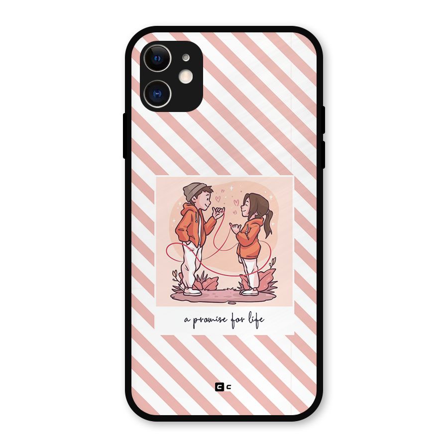 Promise For Life Metal Back Case for iPhone 11