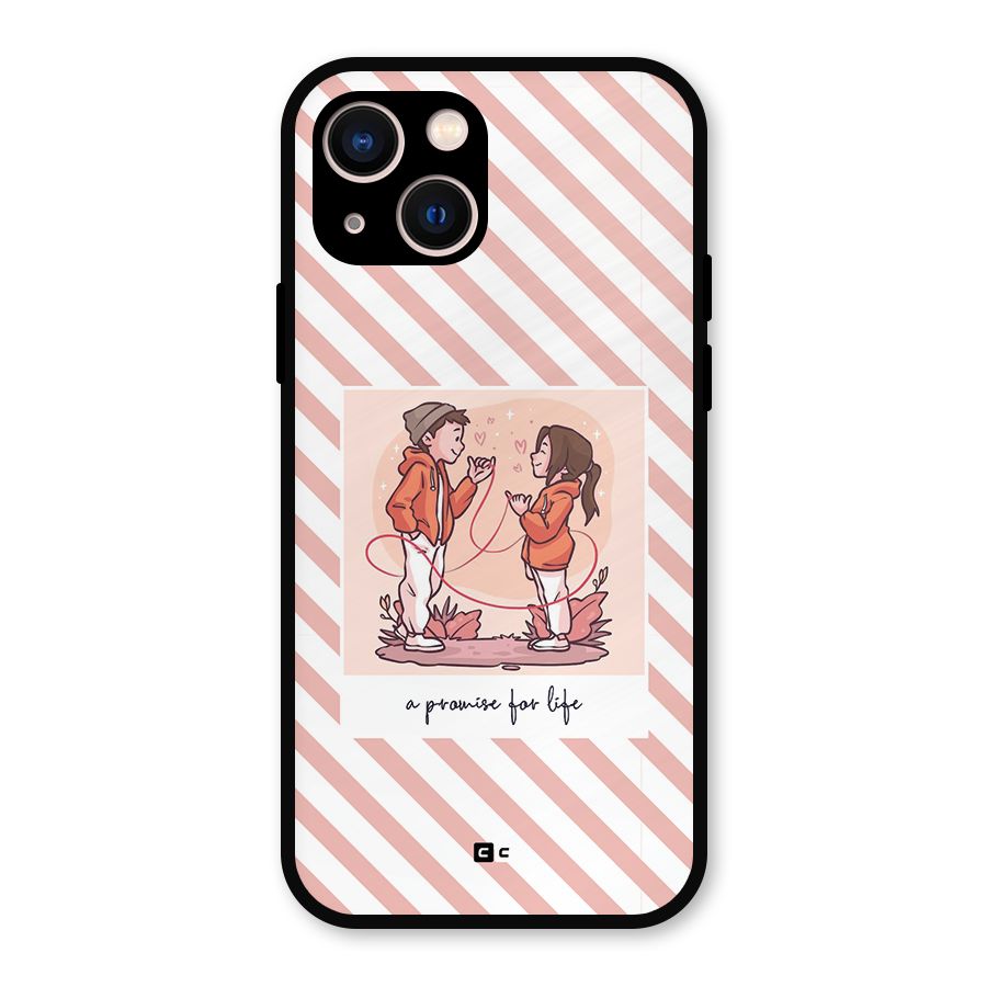 Promise For Life Metal Back Case for iPhone 13