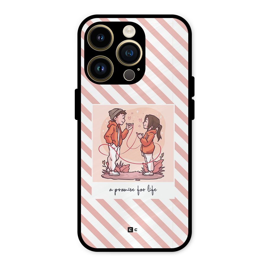 Promise For Life Metal Back Case for iPhone 14 Pro