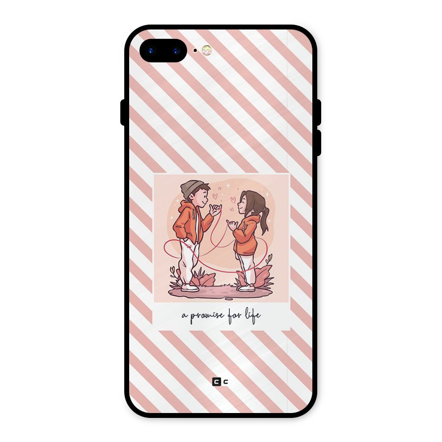 Promise For Life Metal Back Case for iPhone 8 Plus