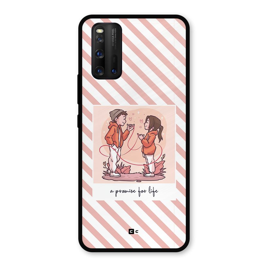 Promise For Life Metal Back Case for iQOO 3