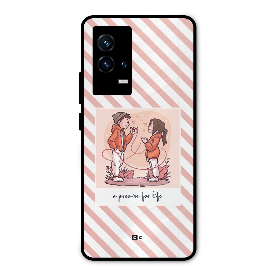 Promise For Life Metal Back Case for iQOO 9 5G