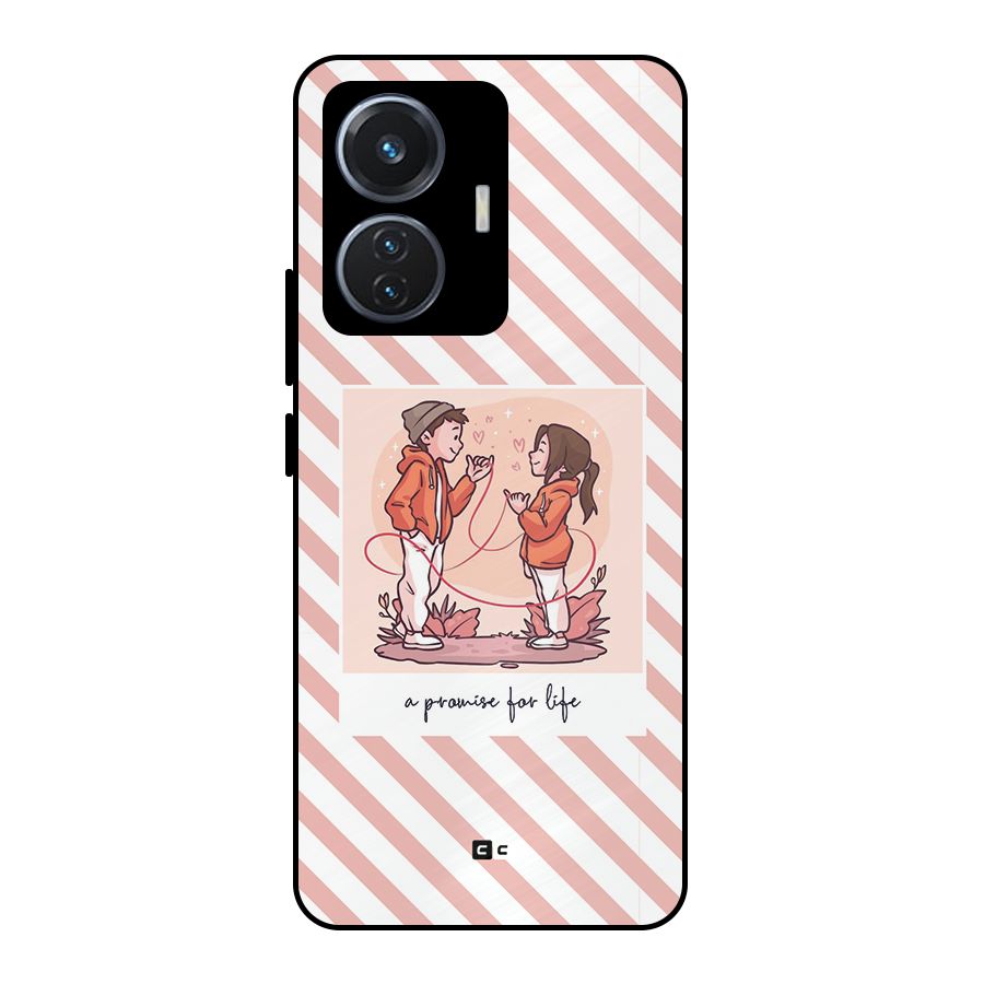 Promise For Life Metal Back Case for iQOO Z6 44W
