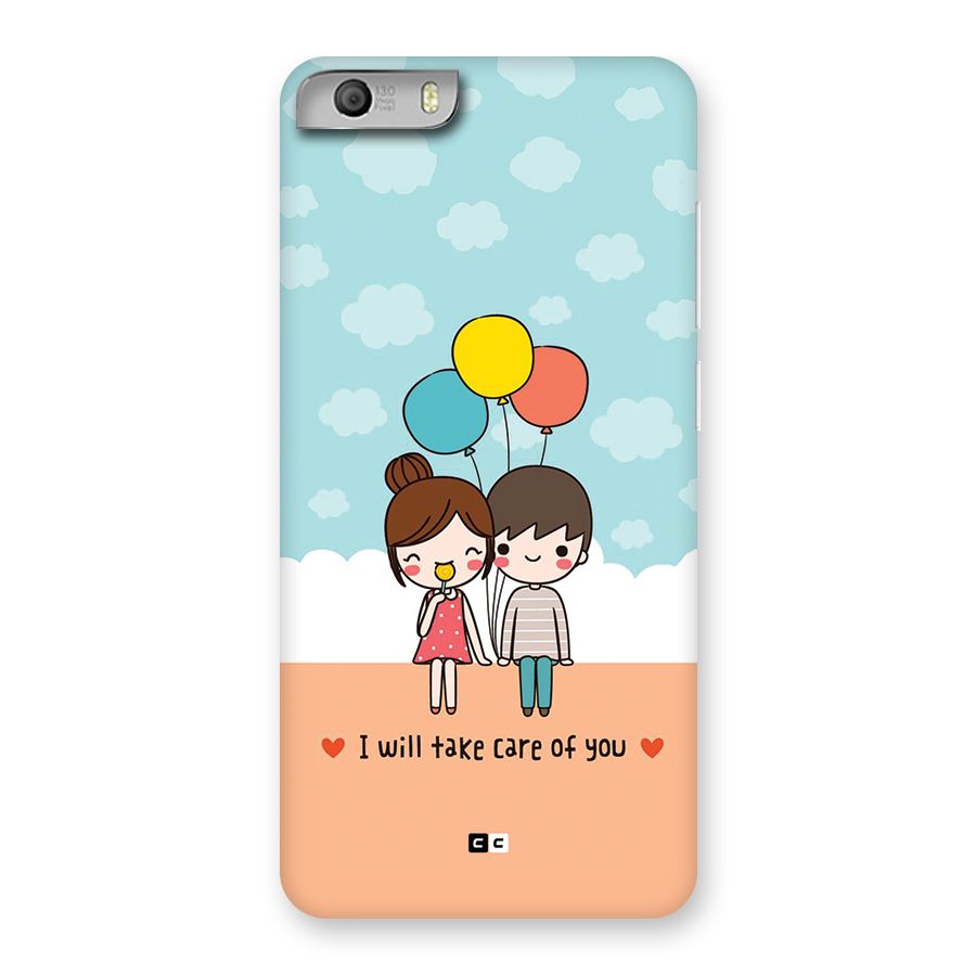 Promise To Care Back Case for Canvas Knight 2