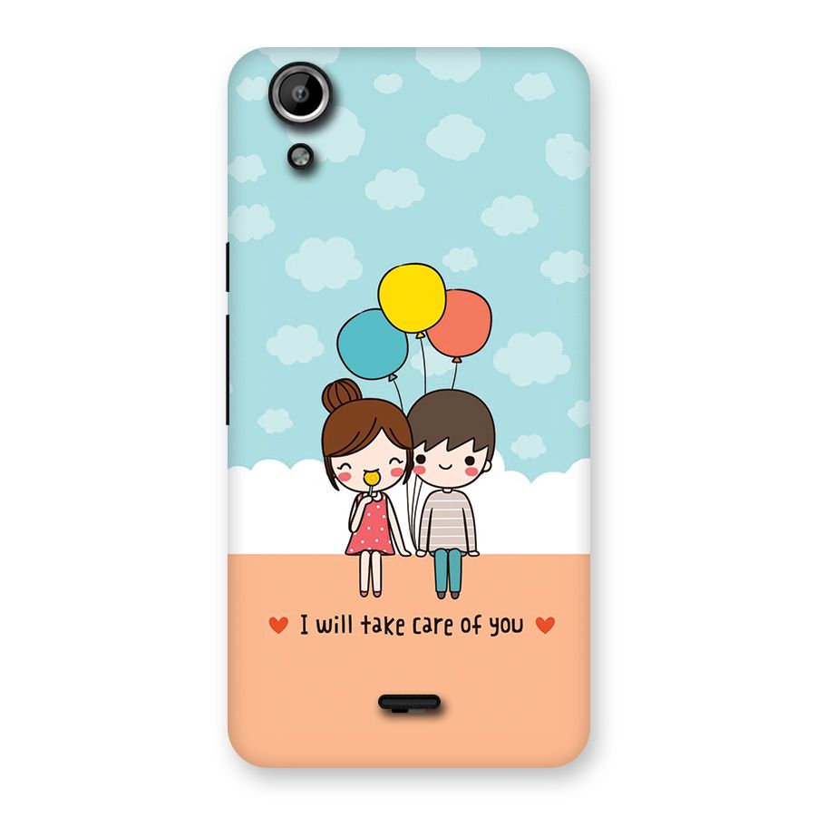 Promise To Care Back Case for Canvas Selfie Lens Q345