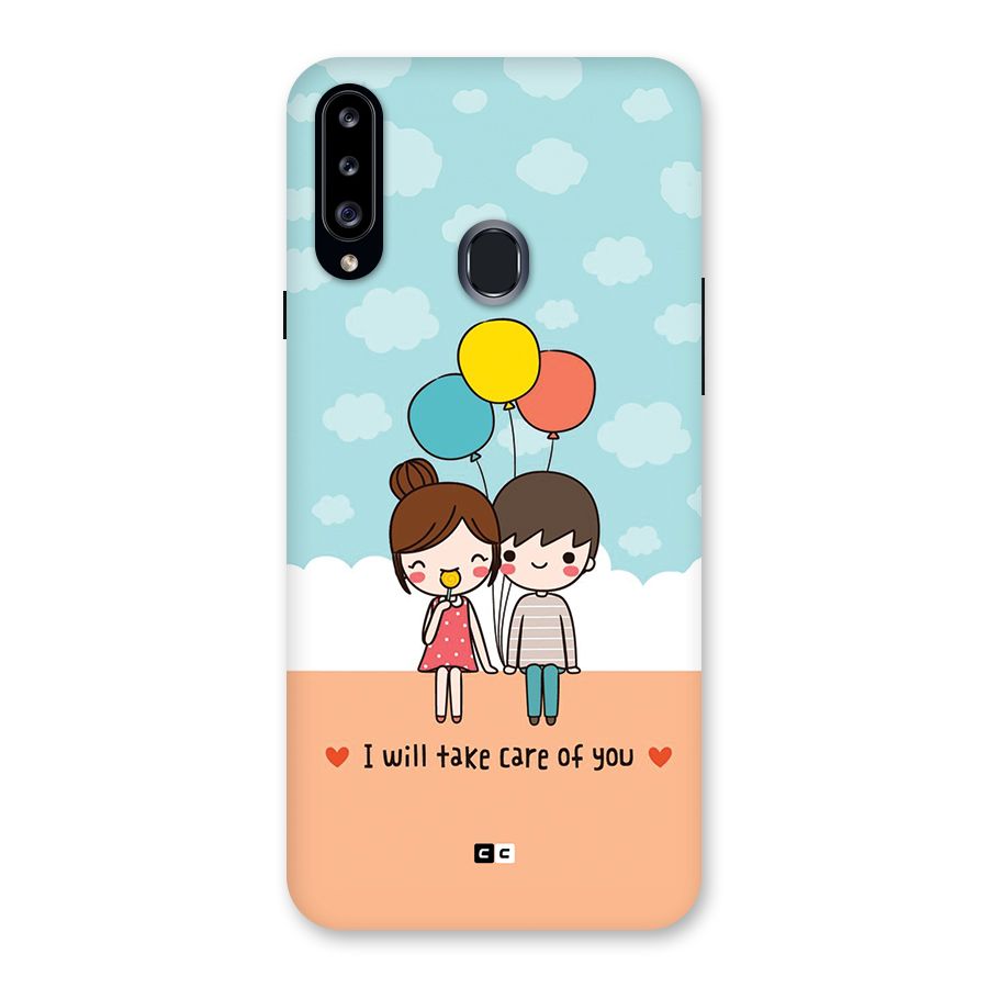 Promise To Care Back Case for Galaxy A20s