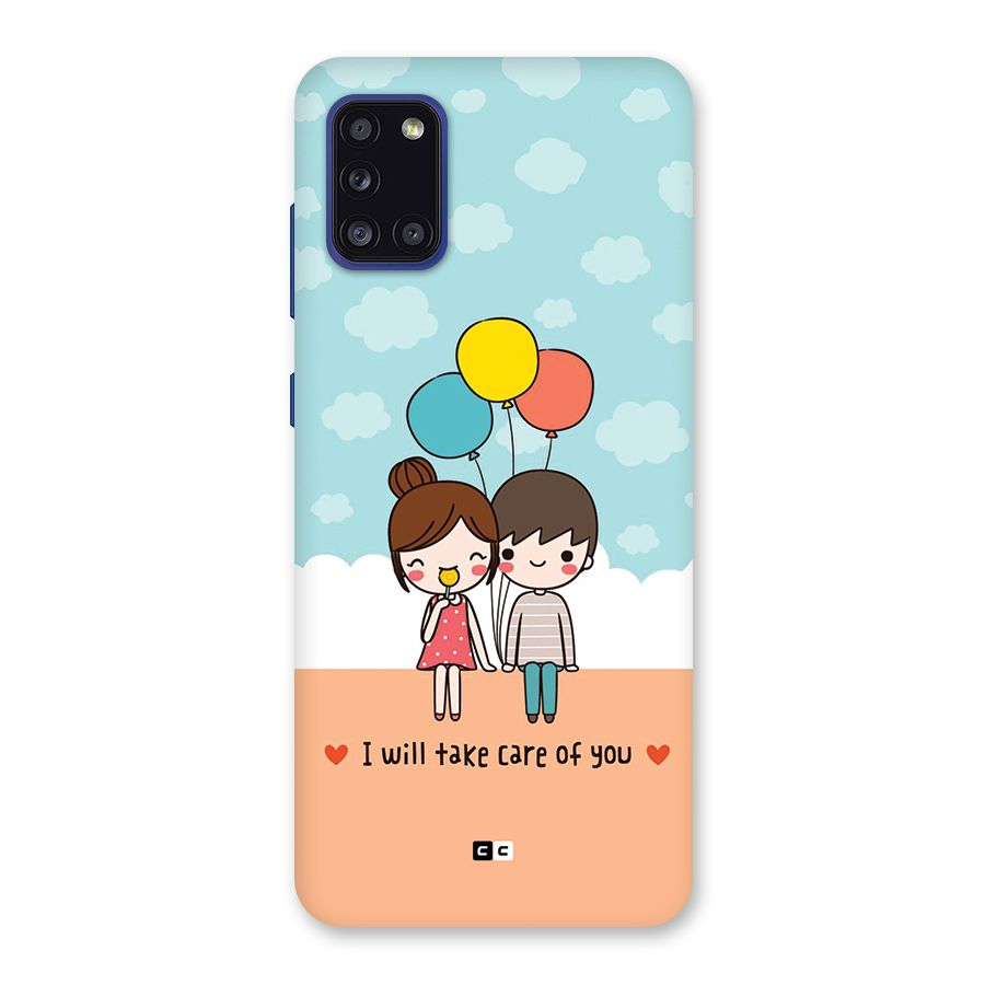 Promise To Care Back Case for Galaxy A31