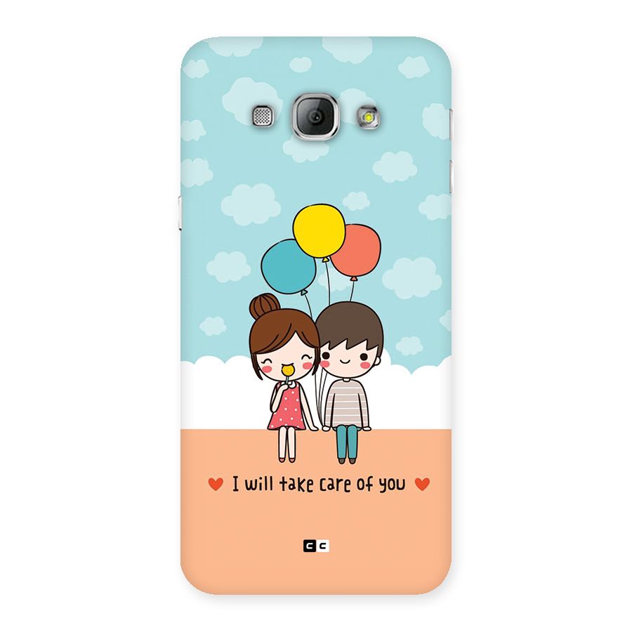 Promise To Care Back Case for Galaxy A8