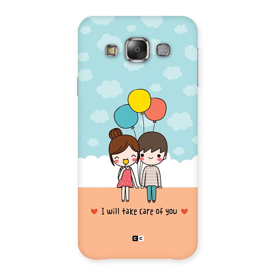 Promise To Care Back Case for Galaxy E7