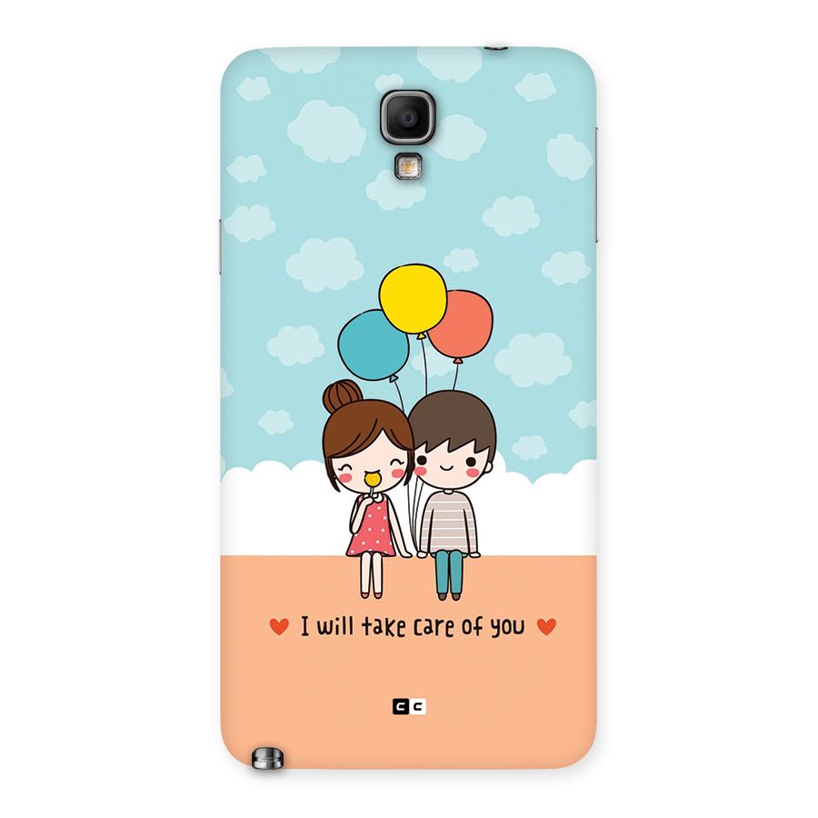 Promise To Care Back Case for Galaxy Note 3 Neo