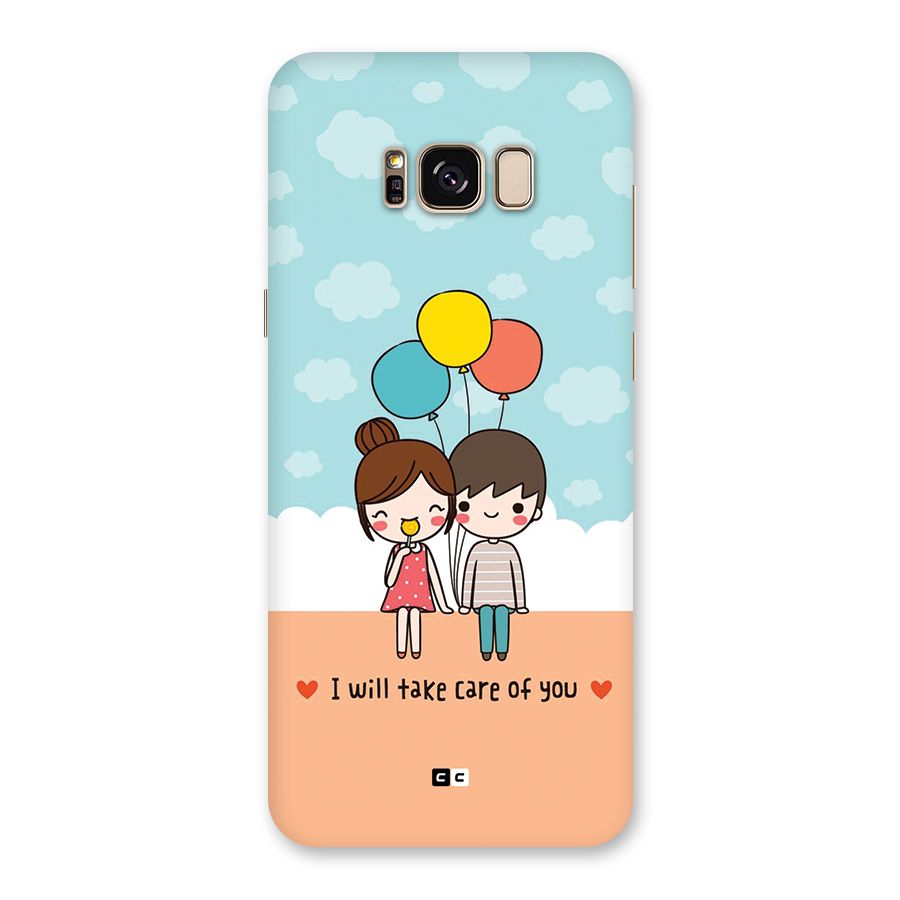 Promise To Care Back Case for Galaxy S8 Plus