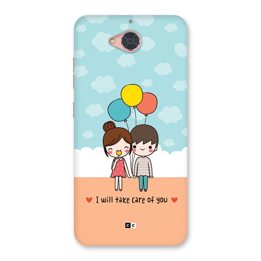 Promise To Care Back Case for Gionee S6 Pro