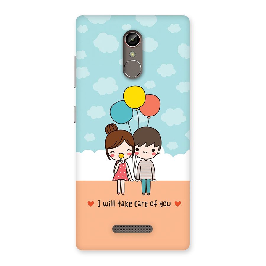 Promise To Care Back Case for Gionee S6s
