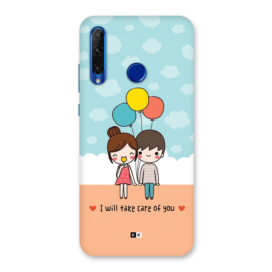 Promise To Care Back Case for Honor 20i