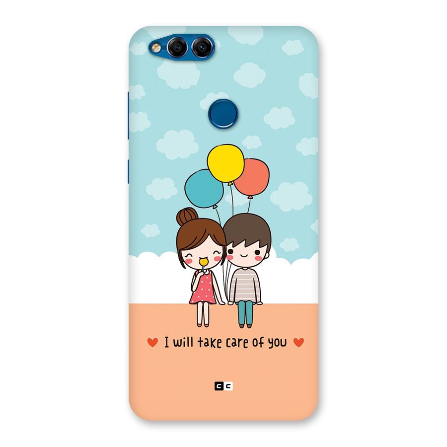 Promise To Care Back Case for Honor 7X