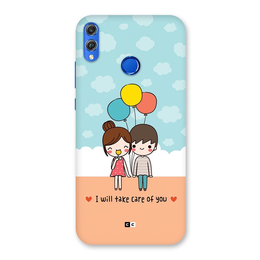 Promise To Care Back Case for Honor 8X