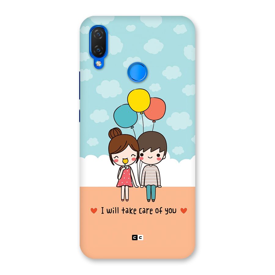 Promise To Care Back Case for Huawei P Smart Plus
