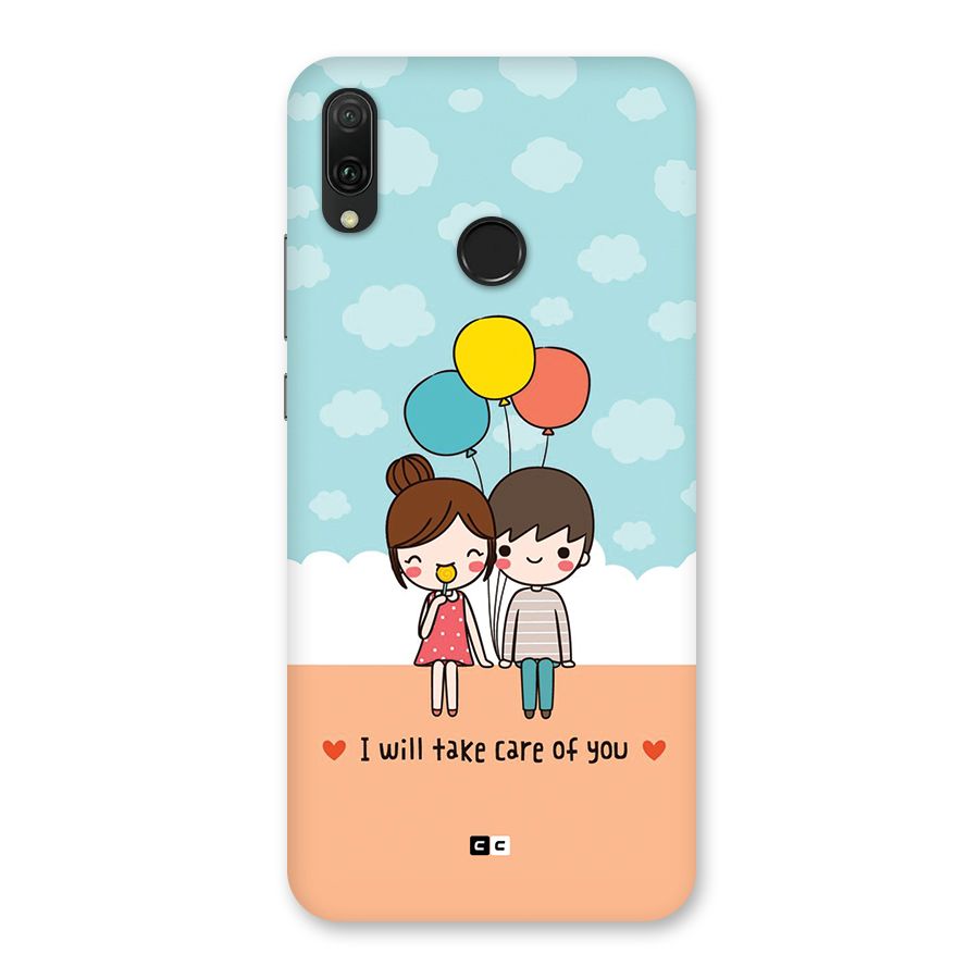 Promise To Care Back Case for Huawei Y9 (2019)