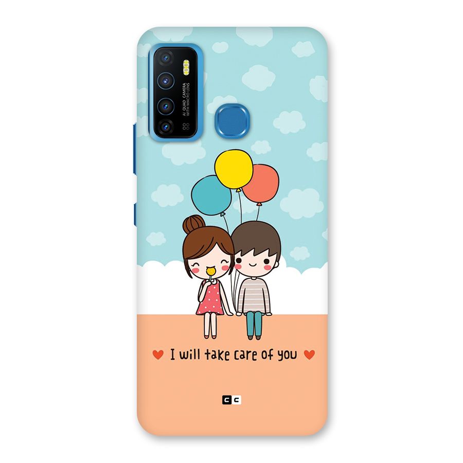 Promise To Care Back Case for Infinix Hot 9