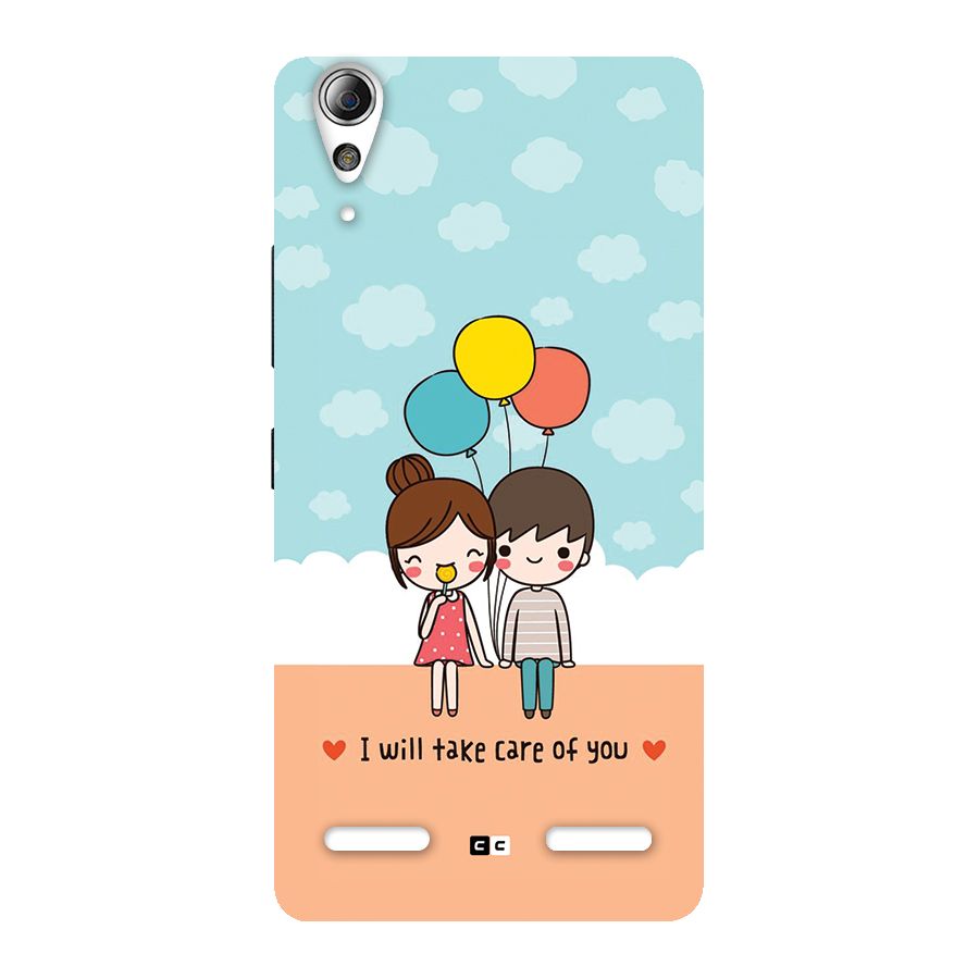 Promise To Care Back Case for Lenovo A6000 Plus