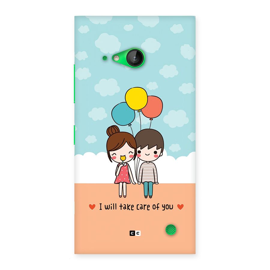Promise To Care Back Case for Lumia 730