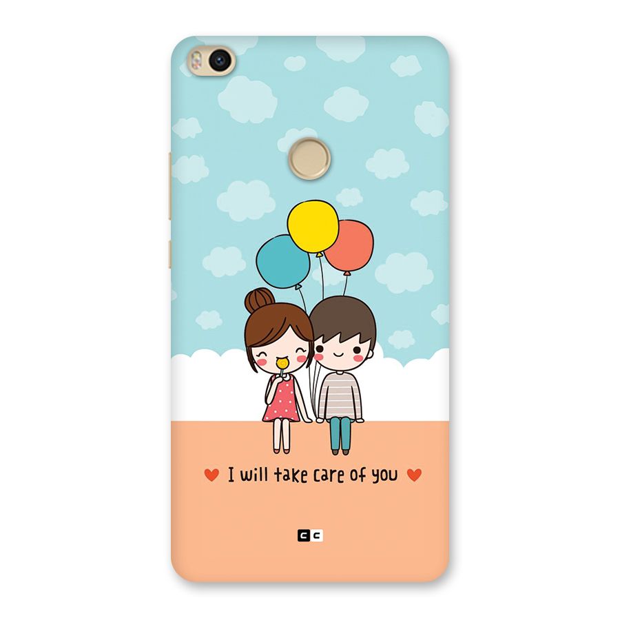 Promise To Care Back Case for Mi Max 2