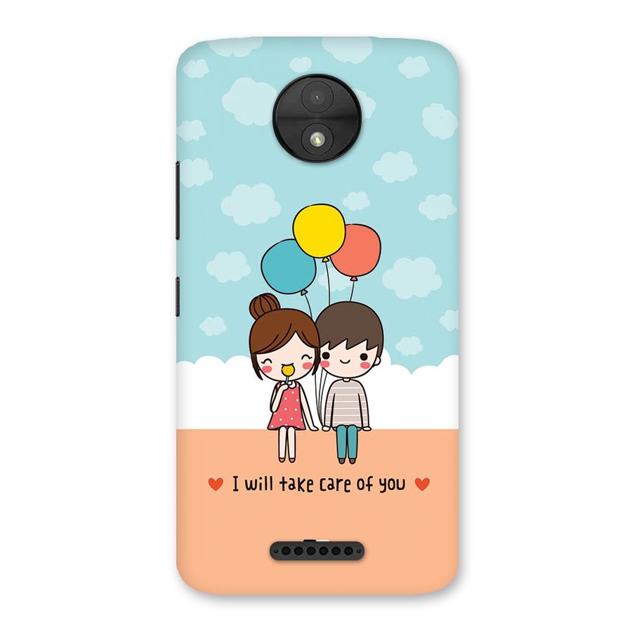 Promise To Care Back Case for Moto C
