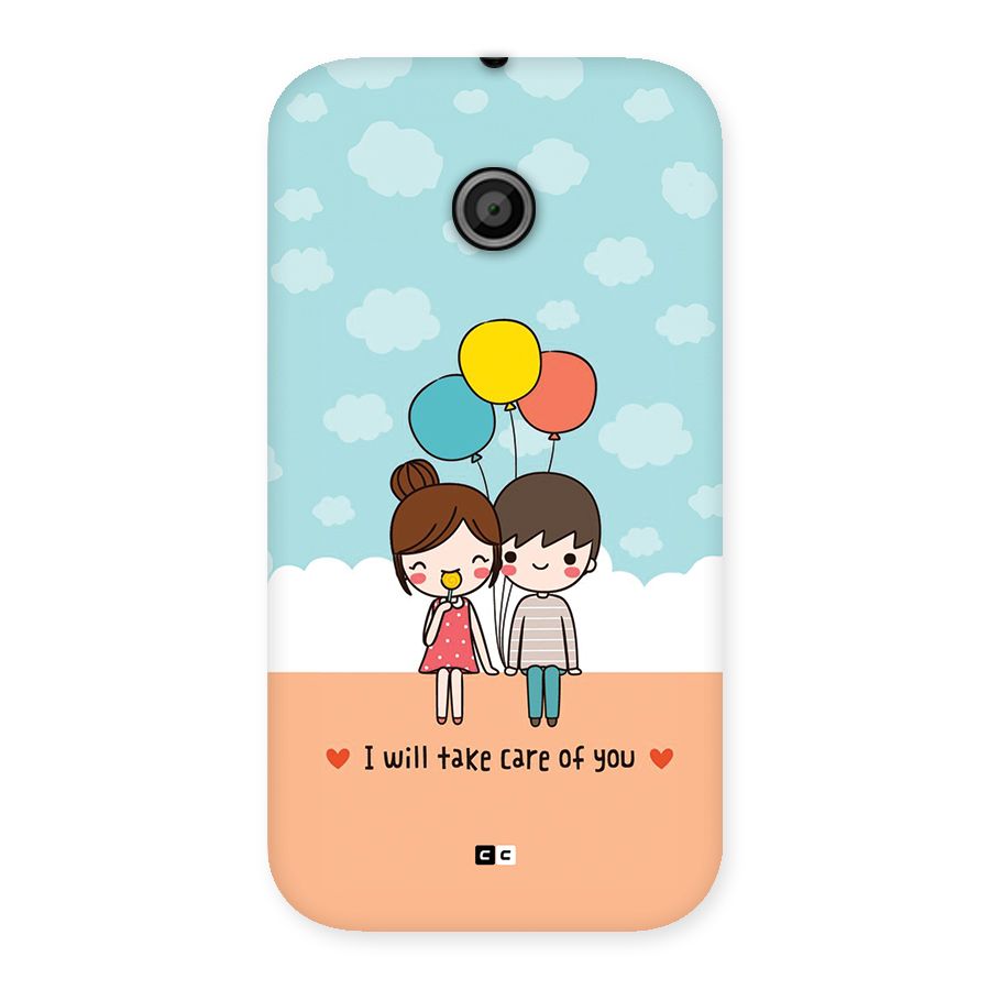 Promise To Care Back Case for Moto E