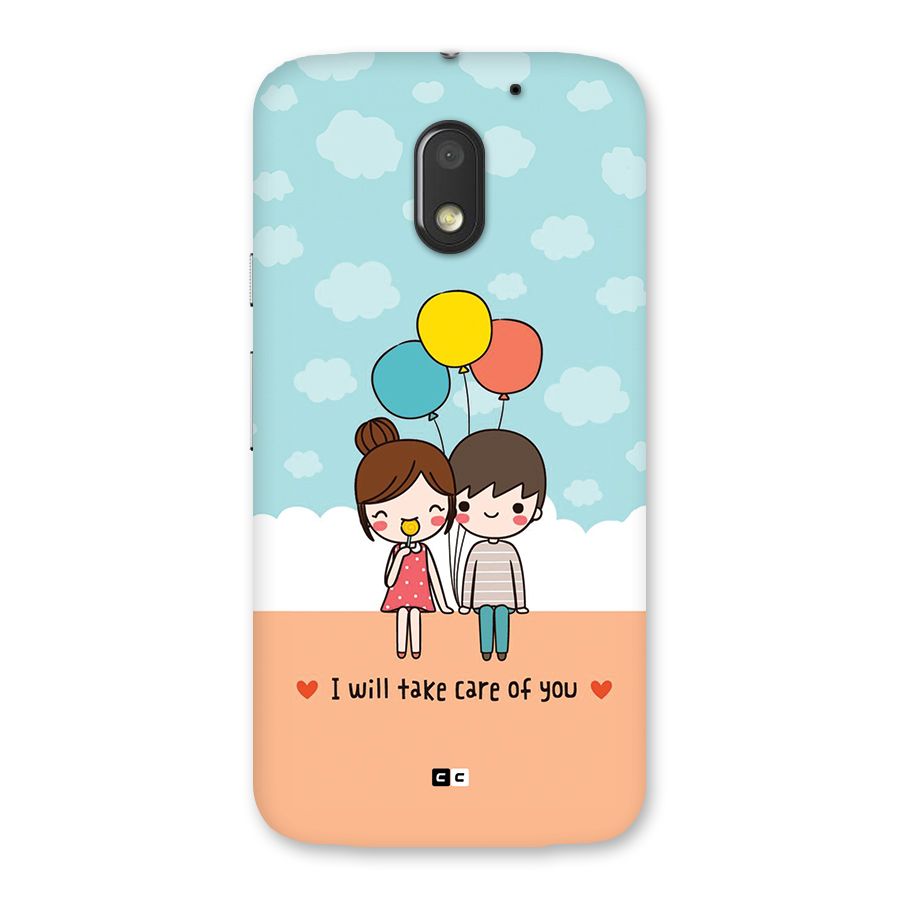 Promise To Care Back Case for Moto E3 Power