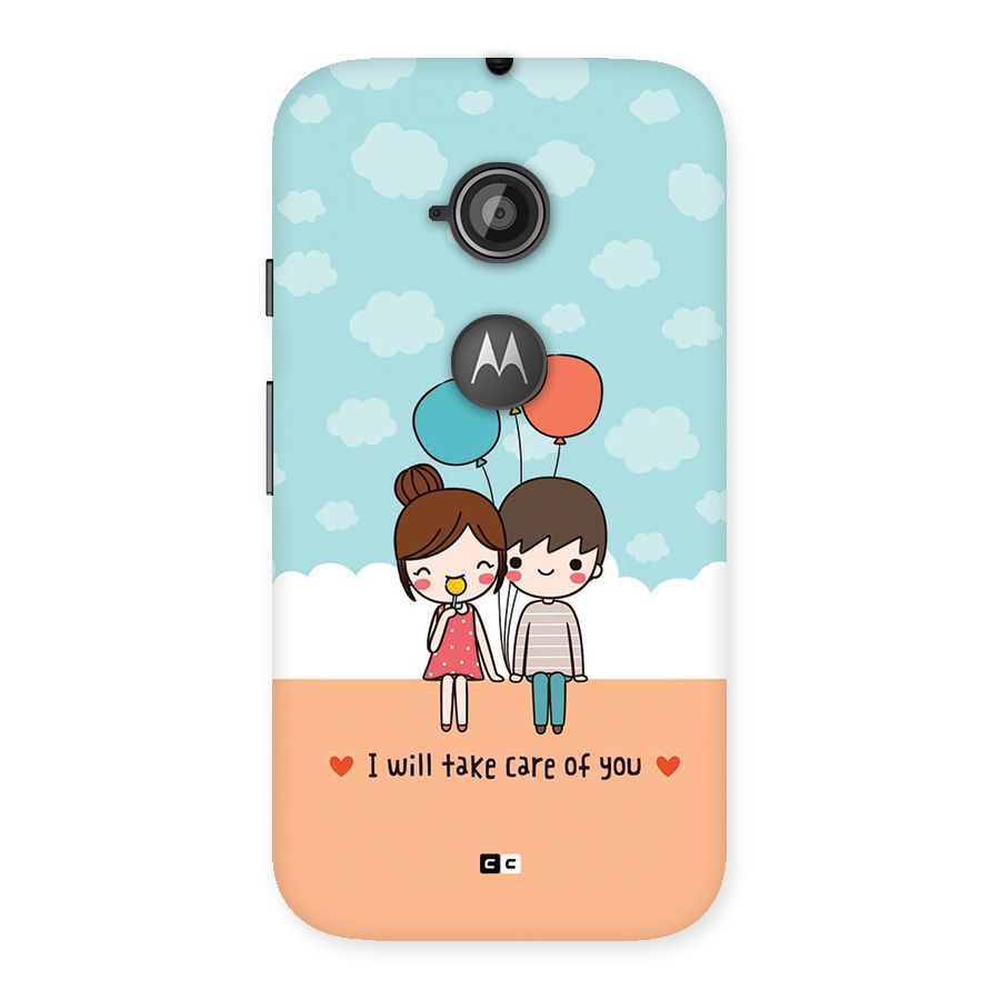 Promise To Care Back Case for Moto E 2nd Gen