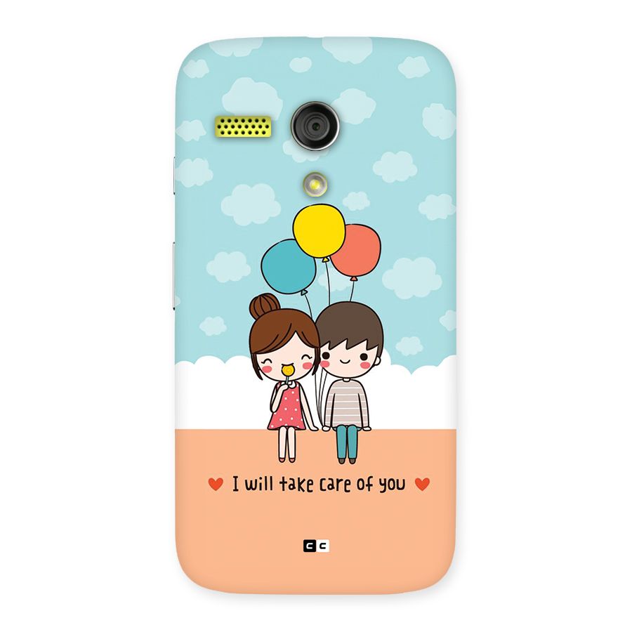 Promise To Care Back Case for Moto G