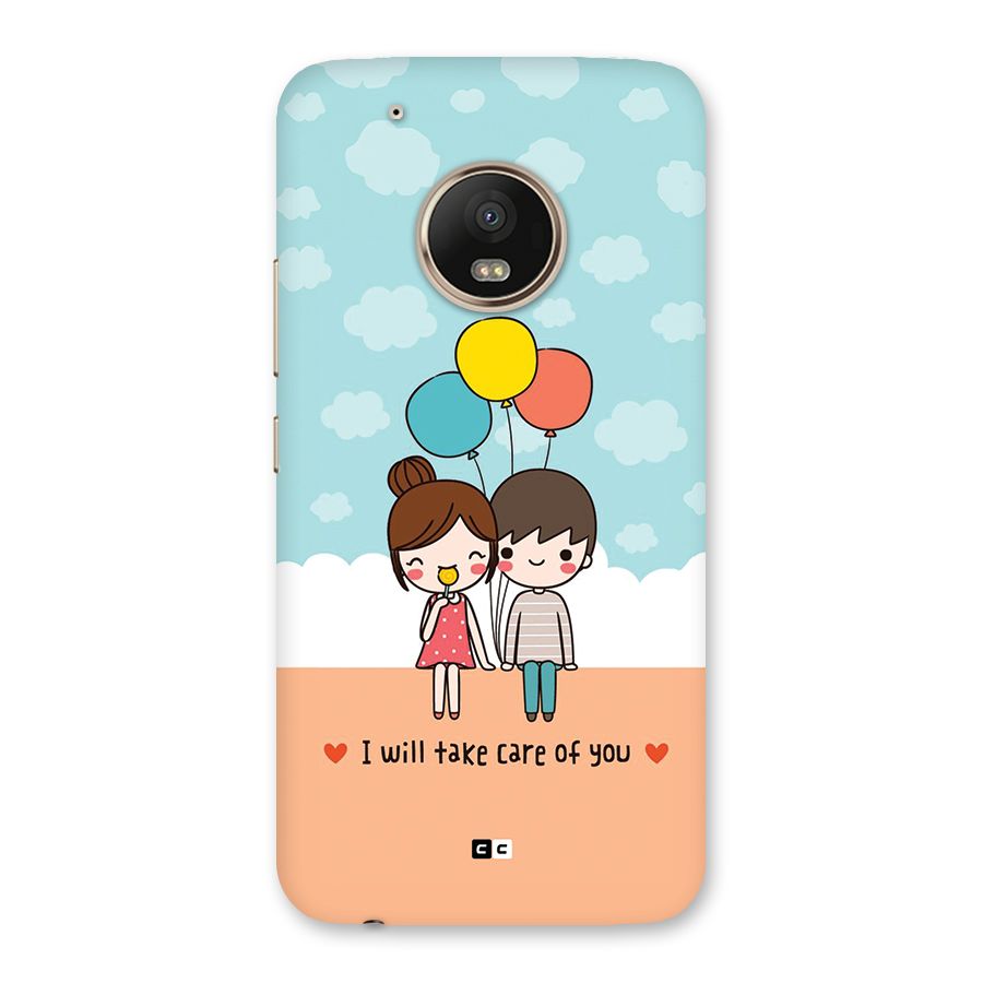 Promise To Care Back Case for Moto G5 Plus