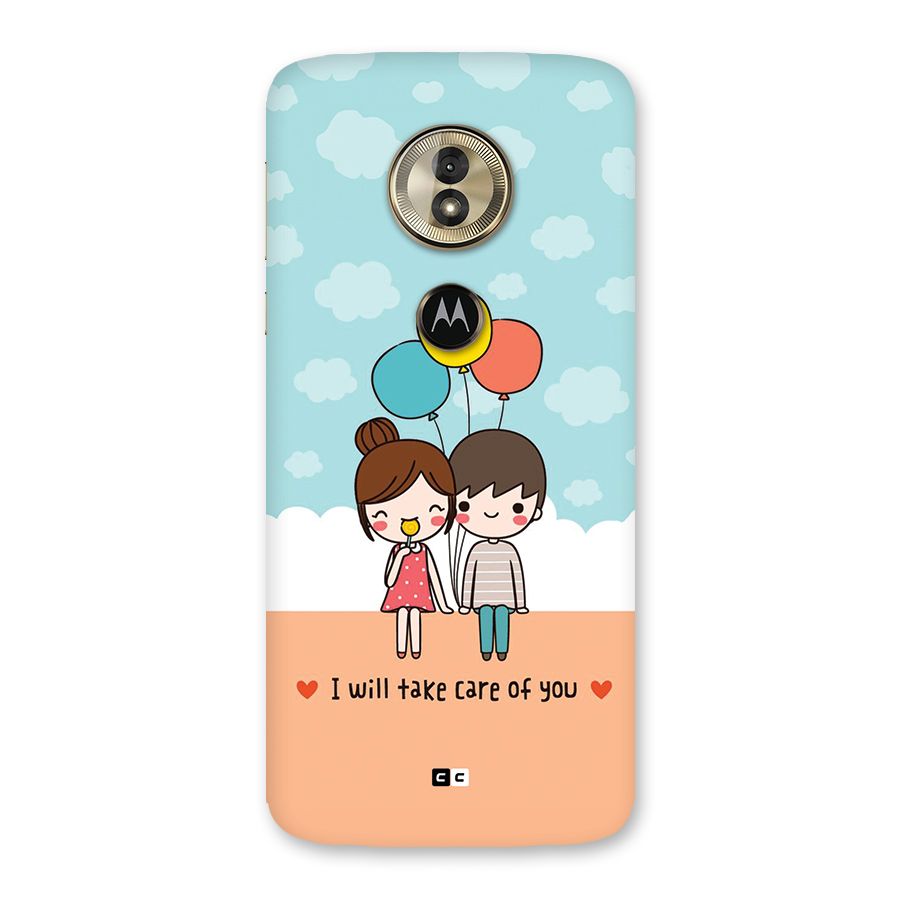 Promise To Care Back Case for Moto G6 Play