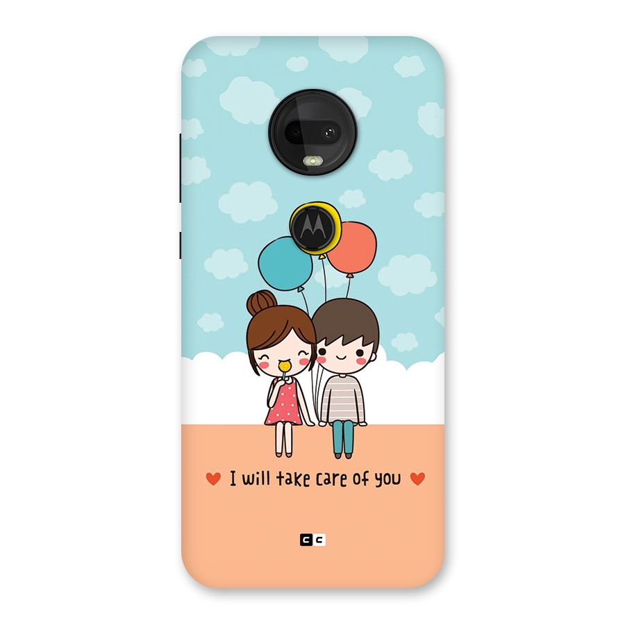 Promise To Care Back Case for Moto G7