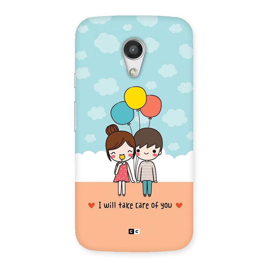 Promise To Care Back Case for Moto G 2nd Gen