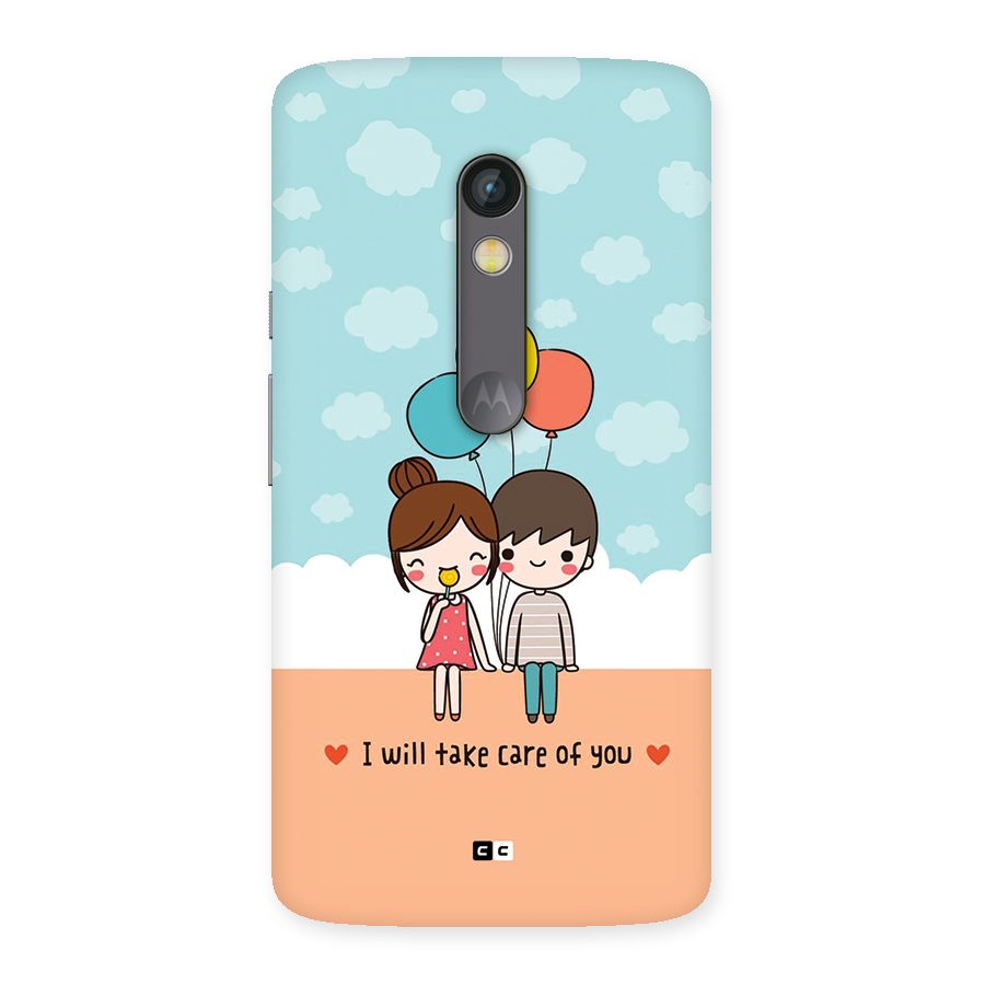 Promise To Care Back Case for Moto X Play