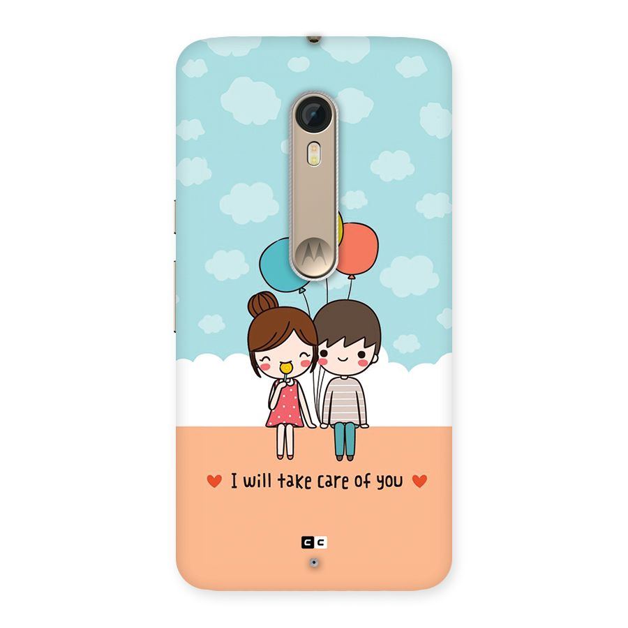 Promise To Care Back Case for Moto X Style