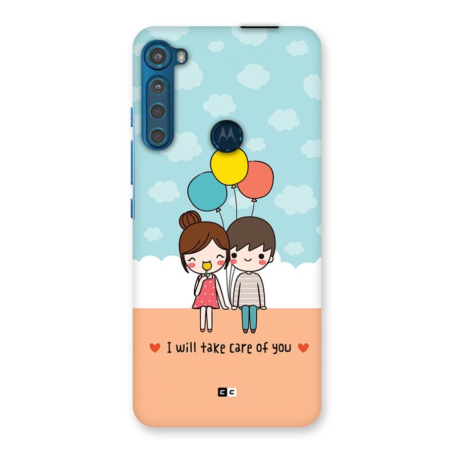Promise To Care Back Case for Motorola One Fusion Plus