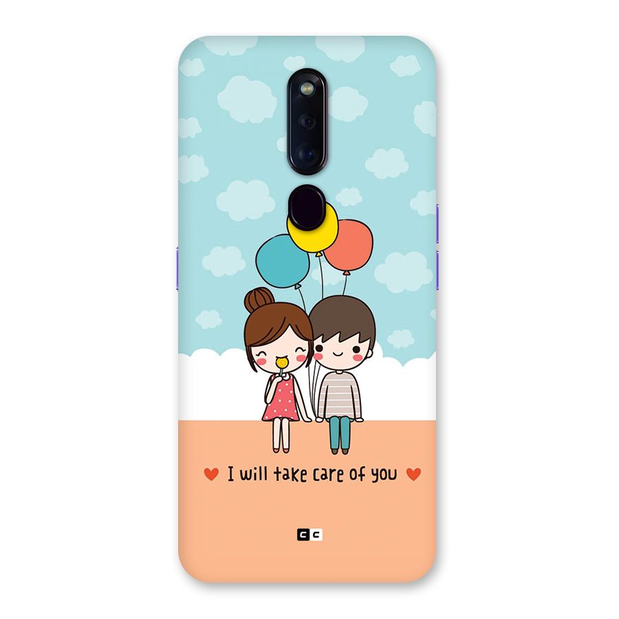 Promise To Care Back Case for Oppo F11 Pro