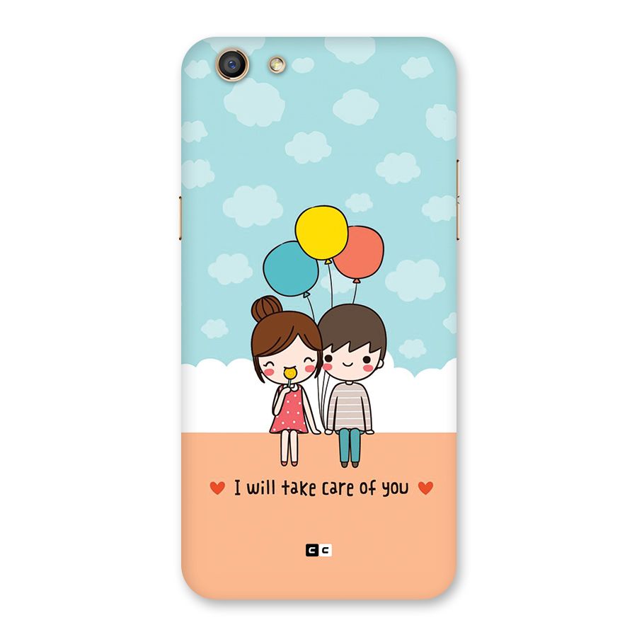 Promise To Care Back Case for Oppo F3