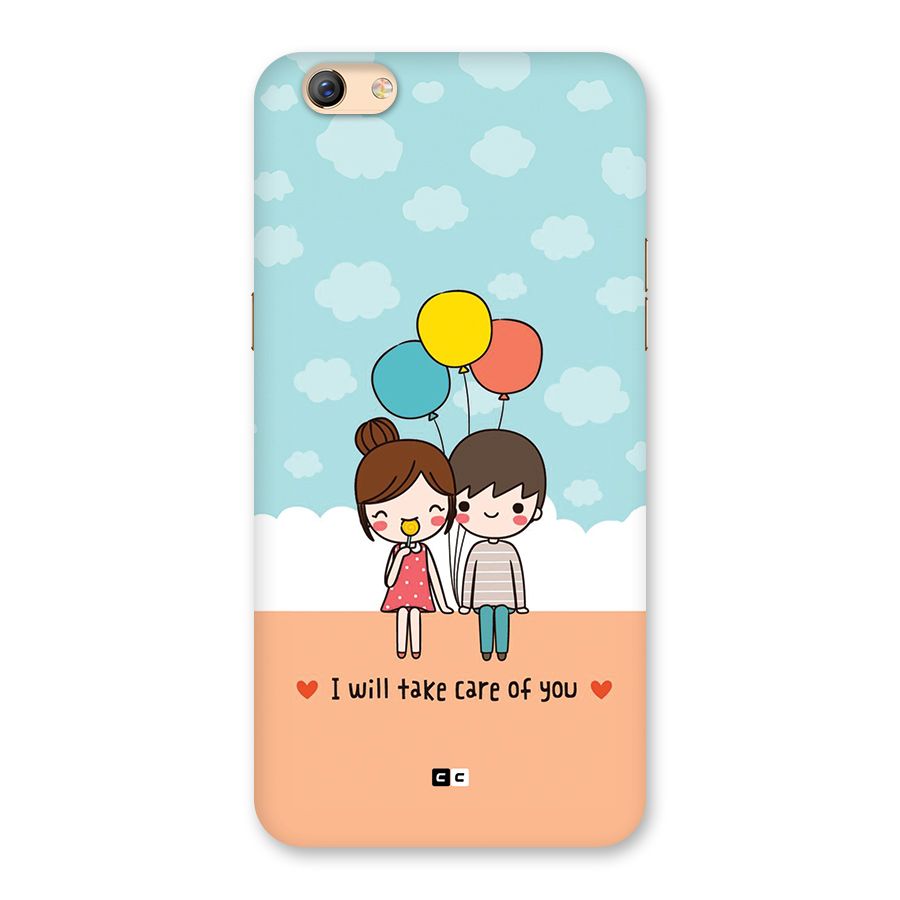 Promise To Care Back Case for Oppo F3 Plus