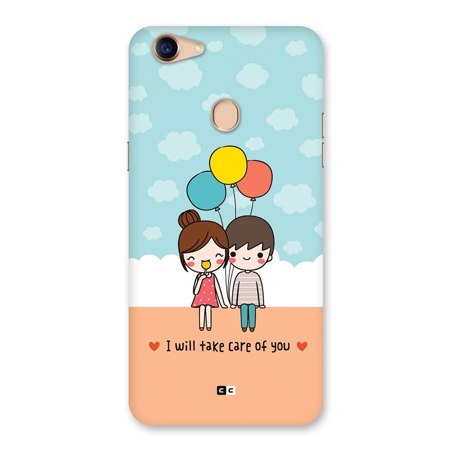 Promise To Care Back Case for Oppo F5
