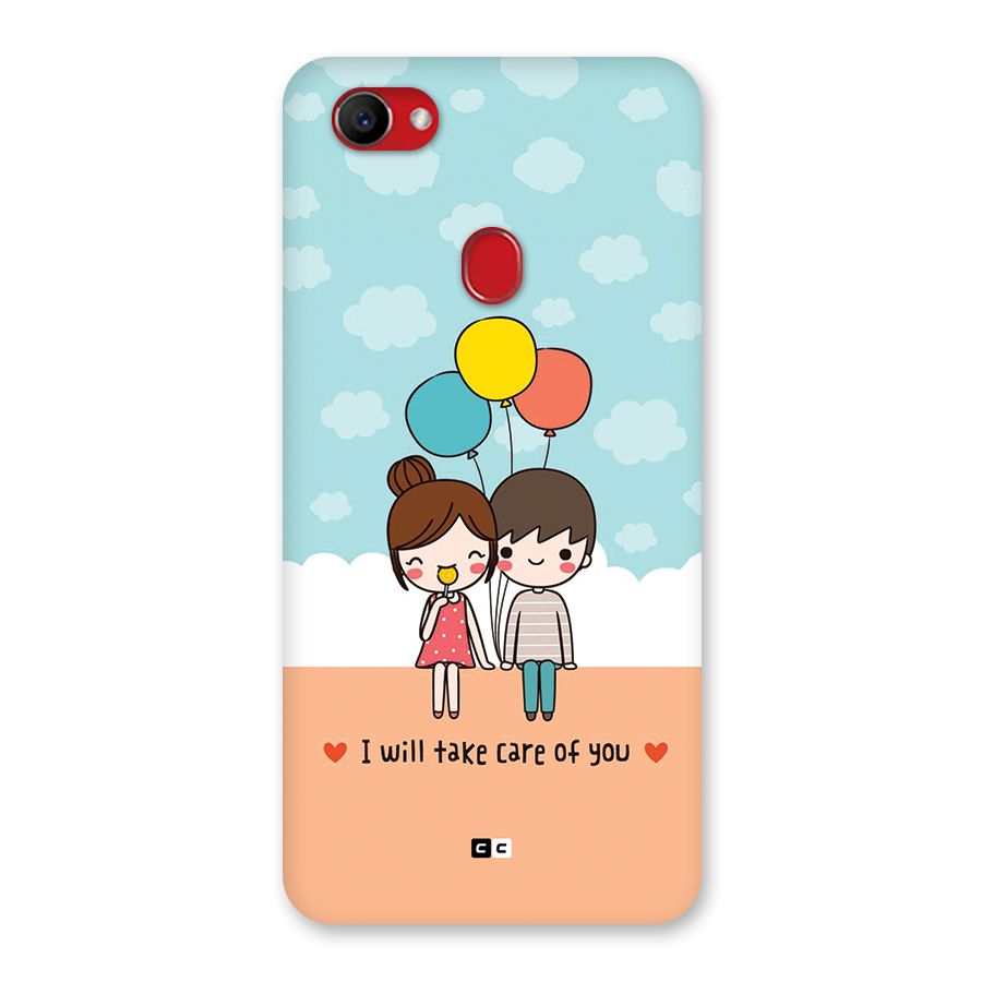 Promise To Care Back Case for Oppo F7