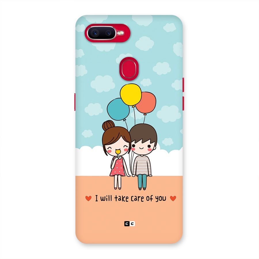 Promise To Care Back Case for Oppo F9 Pro