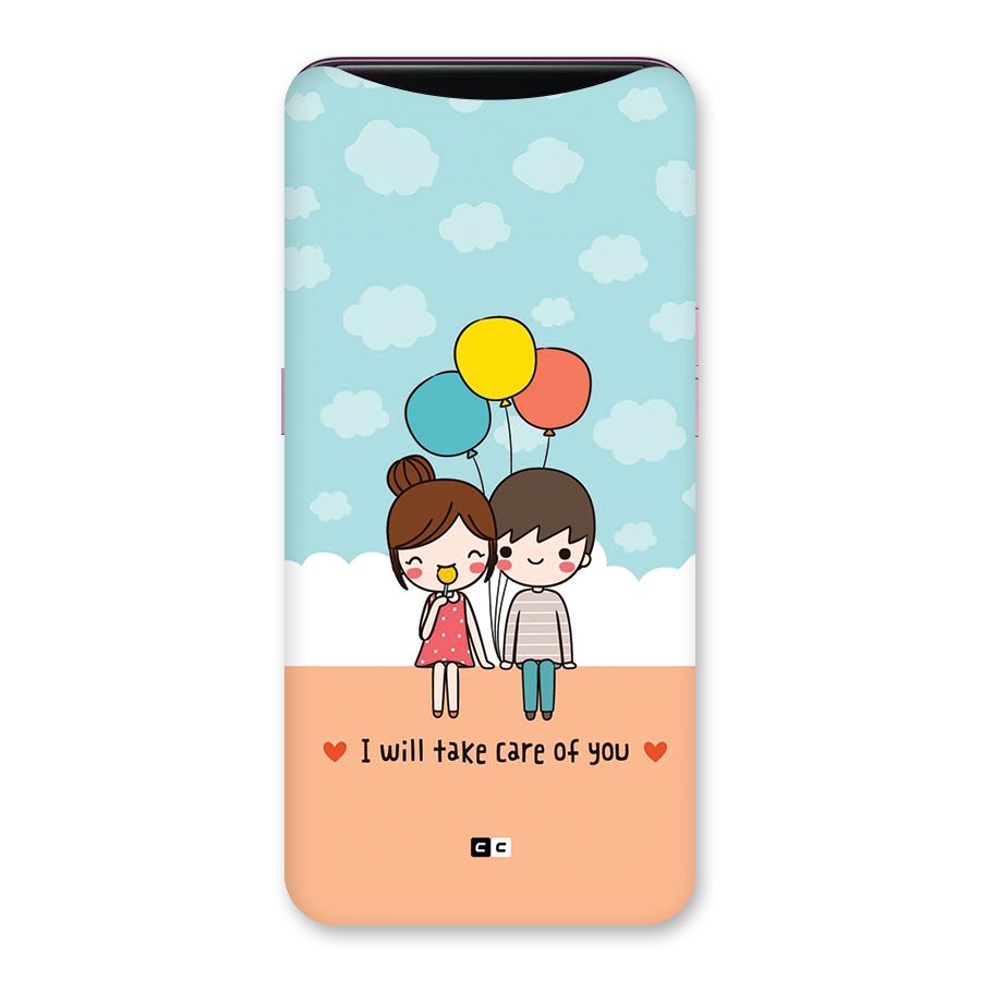 Promise To Care Back Case for Oppo Find X