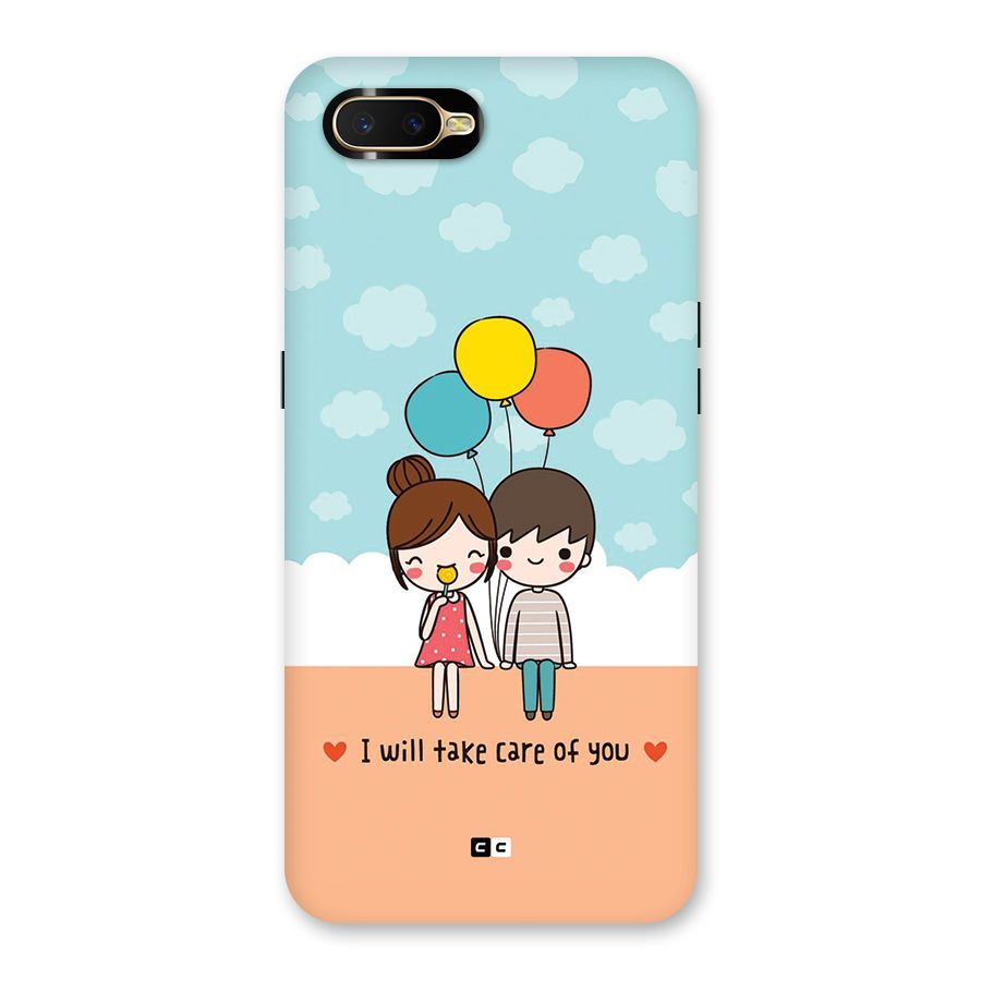 Promise To Care Back Case for Oppo K1