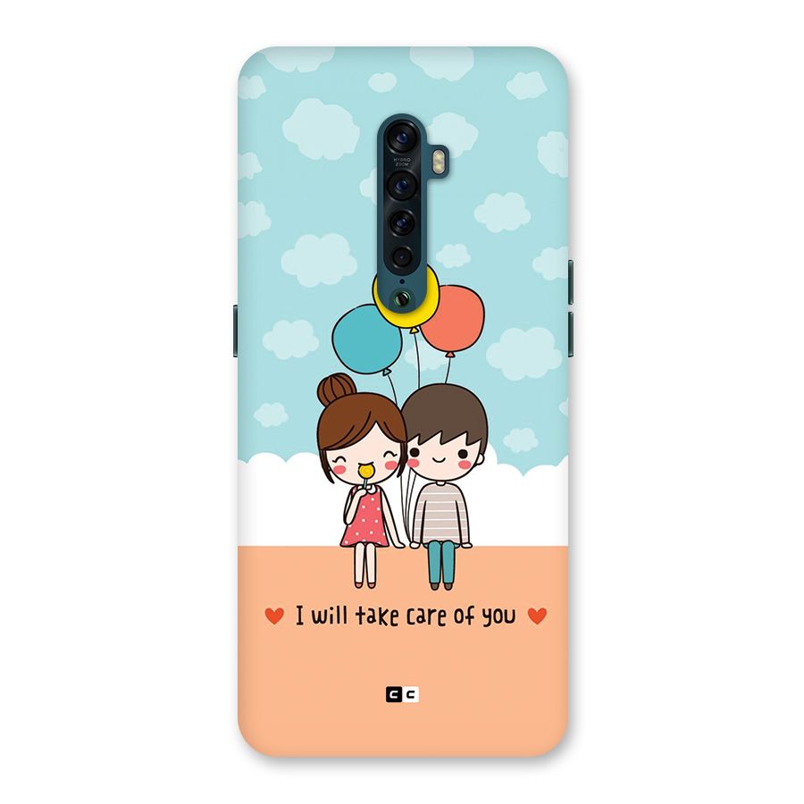 Promise To Care Back Case for Oppo Reno2