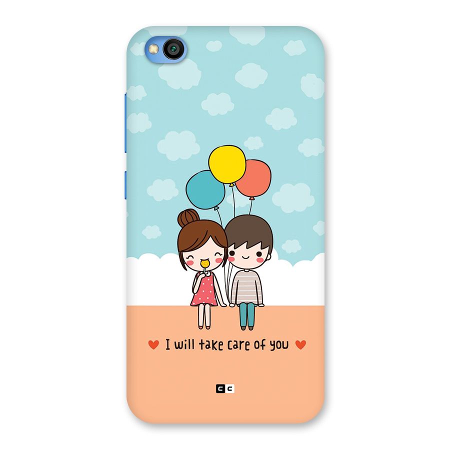 Promise To Care Back Case for Redmi Go
