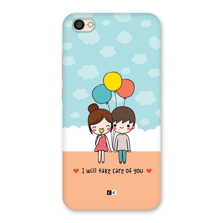 Promise To Care Back Case for Redmi Y1 Lite